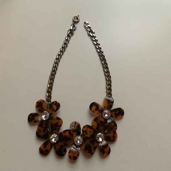 Jewelry Tortoise Floral Statement Necklace Poshmark